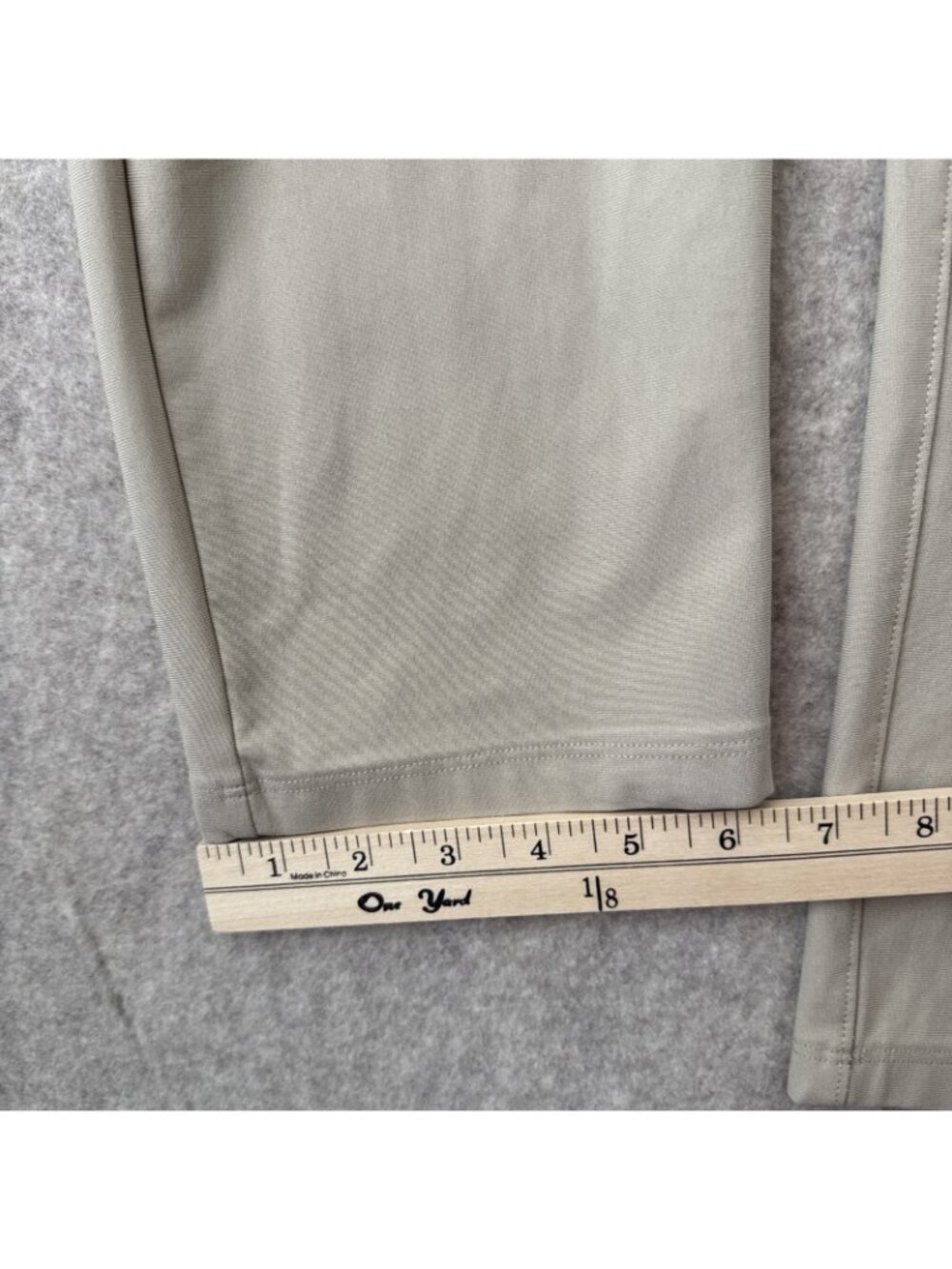 Lululemon ABC Pull On Pants Tan Slim Leg Mens XSmall - Picture 10 of 15